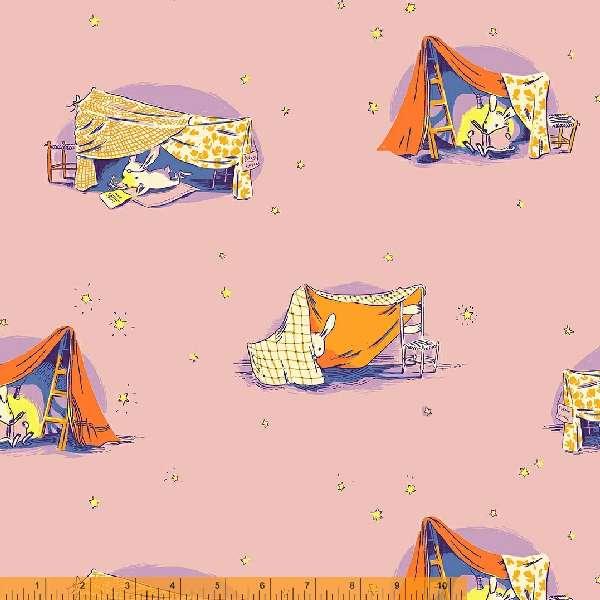 Lucky Rabbit  Quilt Tent Lilac 53242-4