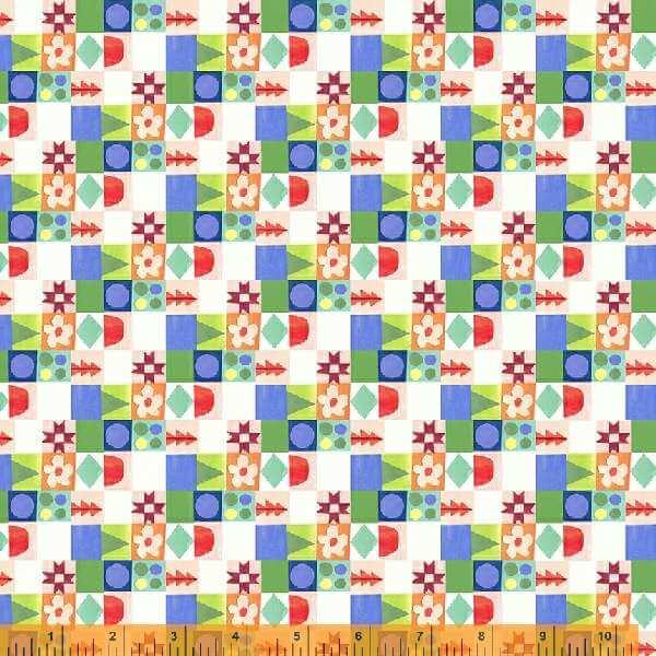 Happy Camper Campers Quilt Multi 53332-5