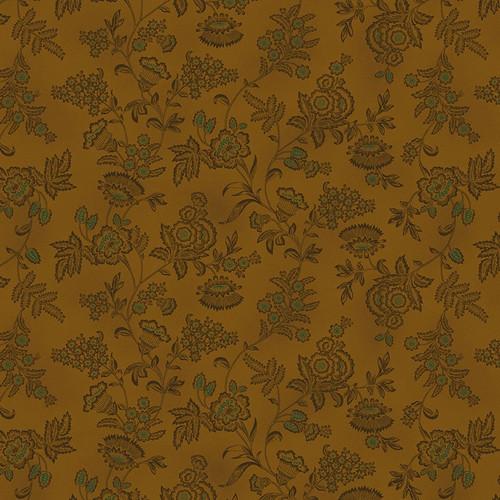 Scraps of Kindness Vintage Wallpaper Chestnut 675 33