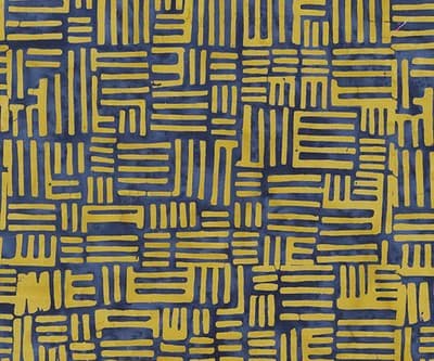 Stenographer's Notebook Batik Cotton Layers Collegiate 720Q-3