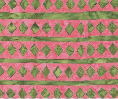 Stenographer's Notebook Batik Cotton Diamond Watermelon 721Q-3
