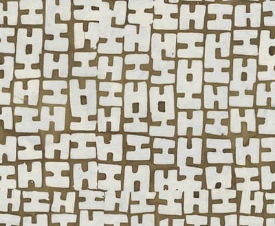 Stenographer's Notebook Batik Cotton Hi Alabaster 724Q 2