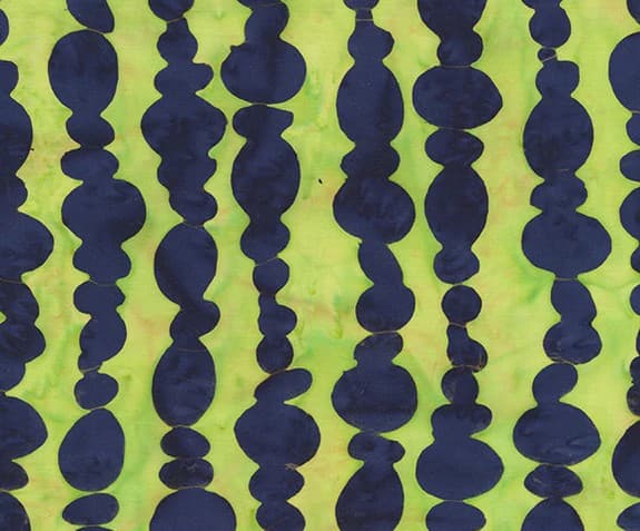 Stenographer's Notebook Batik Cotton Stone Stacks Pickled 725Q-3