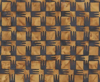 Stenographer's Notebook Batik Cotton Compass Penny 727Q 1