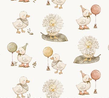 Tiny Waddles Ducks Cream 91180 11