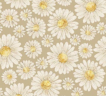 Tiny Waddles Daisies Green 91182 72