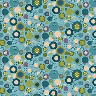 Bubble Dots Basics Light Blue 9612-11