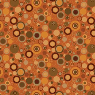 Bubble Dots Basics Orange 9612-35