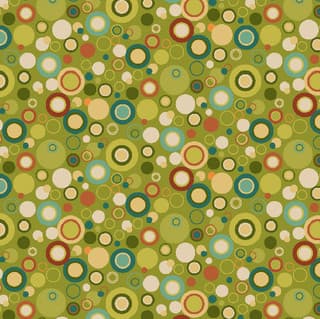 Bubble Dots Basics Green 9612-66