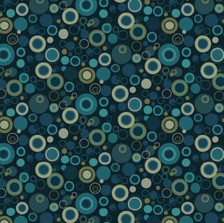 Bubble Dots Basics Navy 9612-78