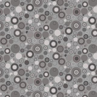 Bubble Dots Basics Gray 9612-90
