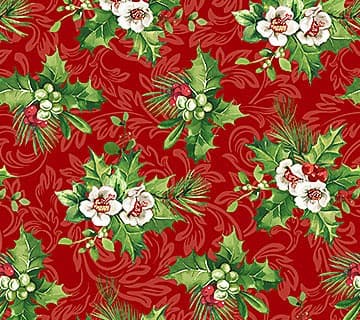 Yuletide Traditions Red Multi DP26109 24