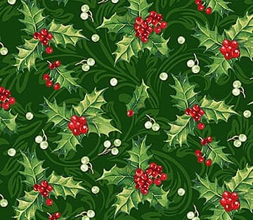 Yuletide Traditions Green Multi DP26110 76