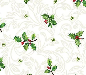 Yuletide Traditions White Multi DP26111 10