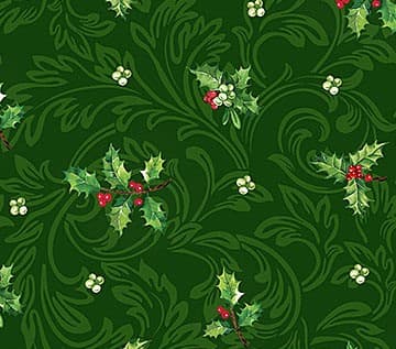 Yuletide Traditions Green Multi DP26111 76