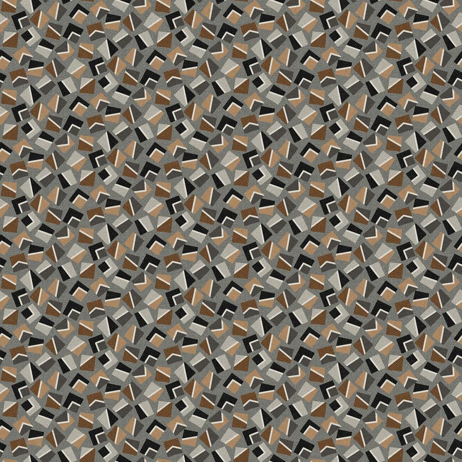 Haberdashery Lg Block Toss Gray Multi F28545-95