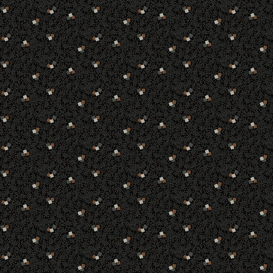 Haberdashery Mini Block Toss Charcoal Multi F28547-97
