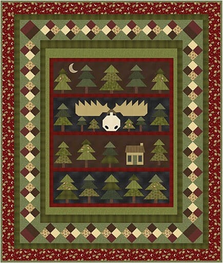 Foursquare Framed - A Moose in the Woods Collection