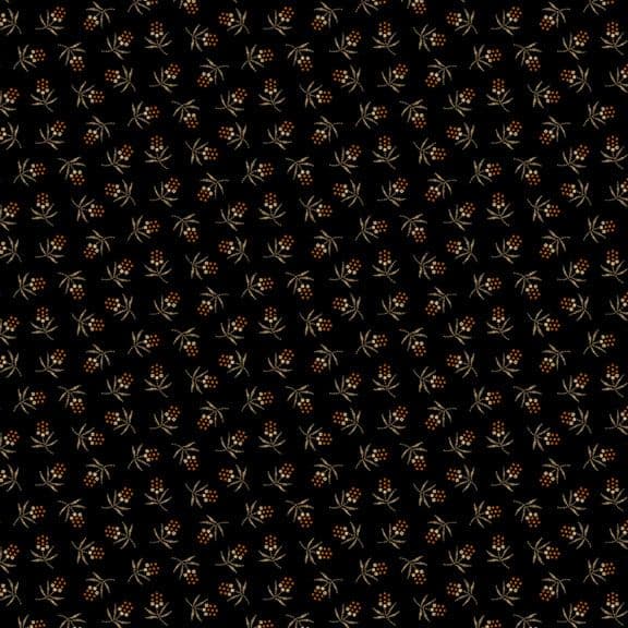 Cheddar & Coal III Berries Black R171478D