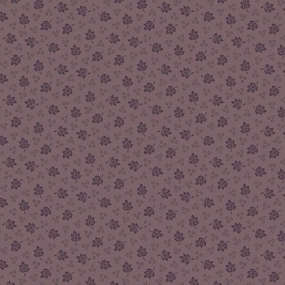 Plumberry Farm Tossed Leaves Mauve R171818D