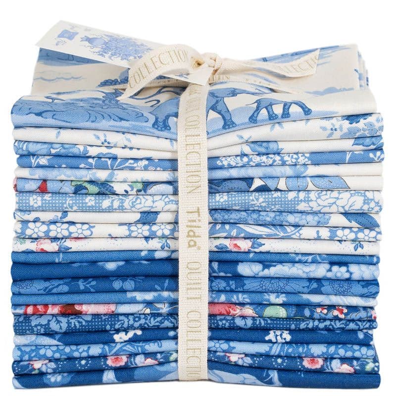 Something Blue    Fat Quarter Bundle 20 pieces 300265