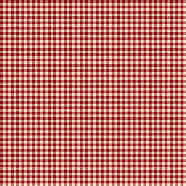 Garnets & Gingham  Medium Gingham Print Garnet/Cream 1348 88