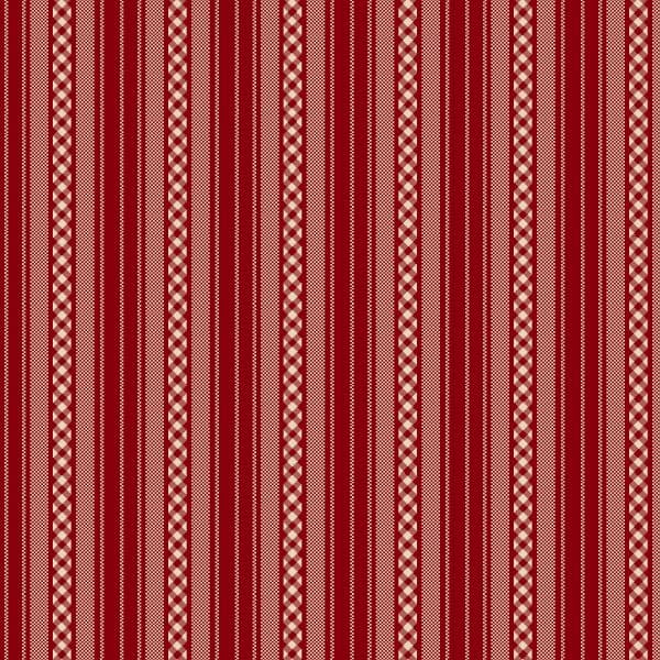 Garnets & Gingham  Tectured Stripe Garnet 1354 88