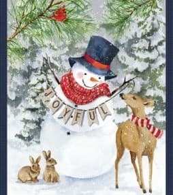Joyful Snowmen Panel 2093P 71