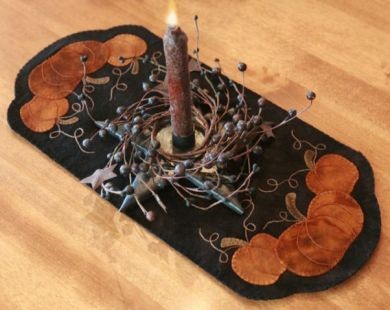 Pumpkin Trio Table Mat