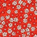 Storybook Mini Daisies Red