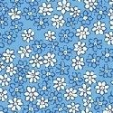 Storybook Mini Daisies Blue