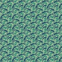 Quiet Grace  Vintage Floral  Aqua  927  1