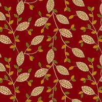 Quiet Grace  Fancy Leaves  Cranberry  930 88