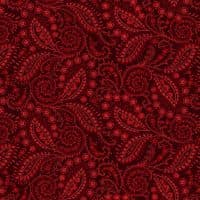 Quiet Grace  Swirled Paisley  Cranberry  934 88