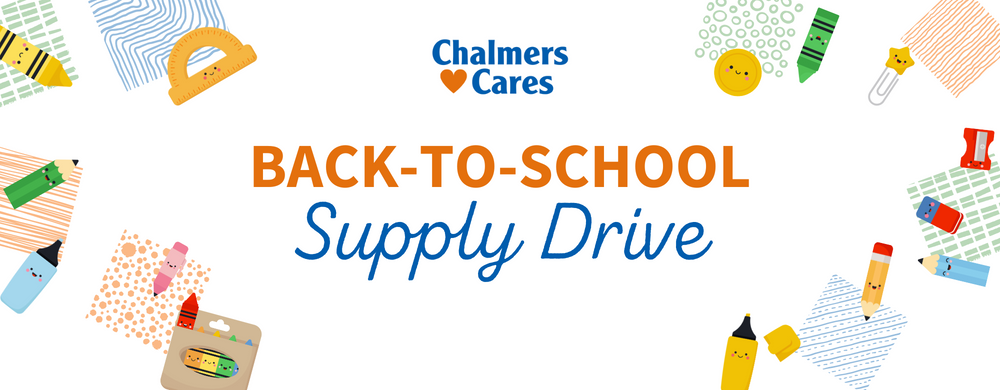 Make a Difference: Back-to-School Drive at Chalmers Insurance