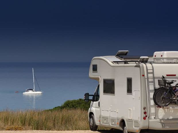 BedVent RV at the beach