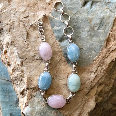 Maine Gemstones in Sterling Silver