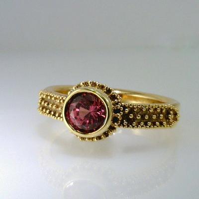 Pink Sapphire Ring