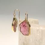 Maine Watermelon Tourmaline Earrings