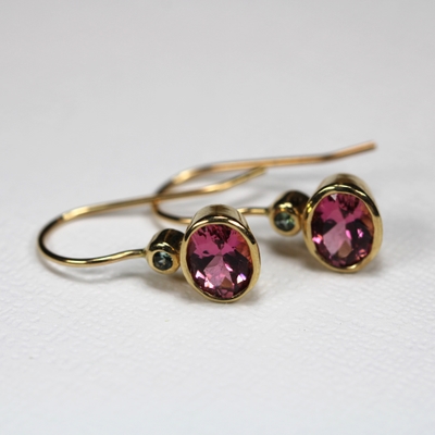 Maine Tourmaline Earrings