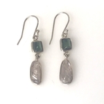 Sterling Silver Maine Tourmaline Earrings