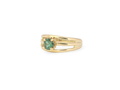 Mt Mica Blue/Green Tourmaline Ring