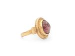 Cats Eye Pink Maine Tourmaline Ring