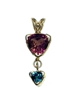 Maine Pink and Blue Tourmaline