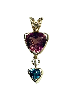 Maine Pink and Blue Tourmaline
