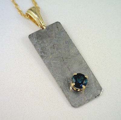 Maine Tourmaline and Meteorite