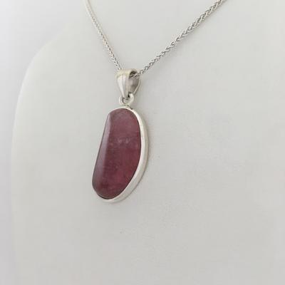 Large Pink Newry Maine Cabochon Pendant