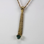 Blue Maine Tourmaline Pendant