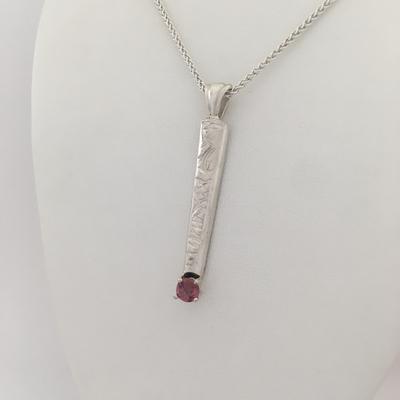 Pink Maine Tourmaline Pendant