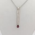 Pink Maine Tourmaline Pendant